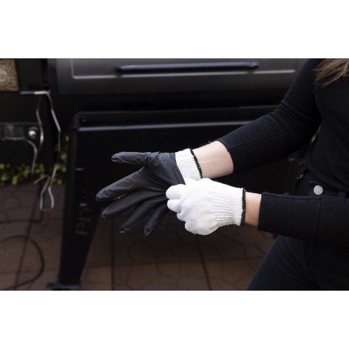PIT BOSS - NEW! Pit Boss 50 pcs Gants en Nitrile et 2 Gants protection cotton