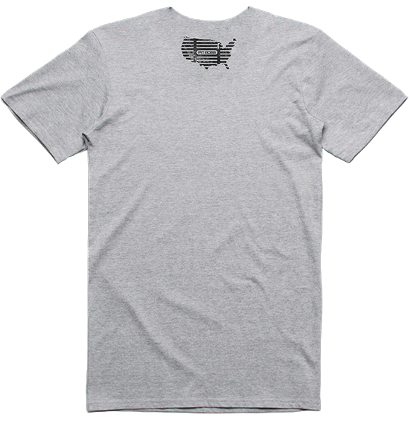 Pit Boss - Bull T-Shirt, Grey Heather - Men's SM 