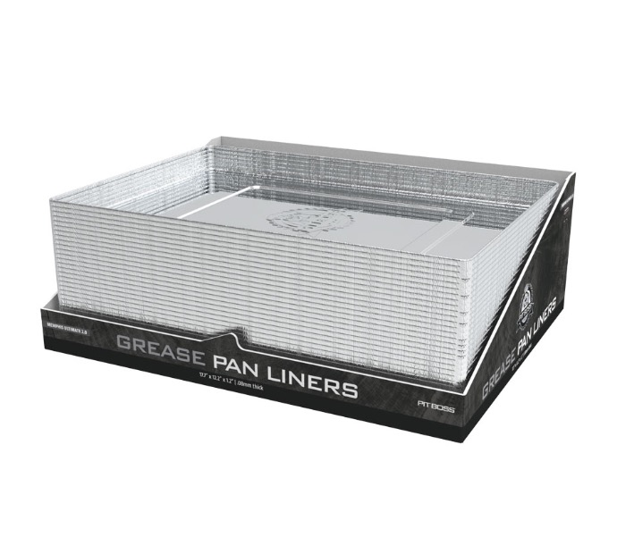 PIT BOSS - NEW! Barquette aluminium graisse - Memphis 2.0 (6 Pack)