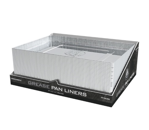 [40865] PIT BOSS - NEW! Barquette aluminium graisse - Memphis 2.0 (6 Pack)